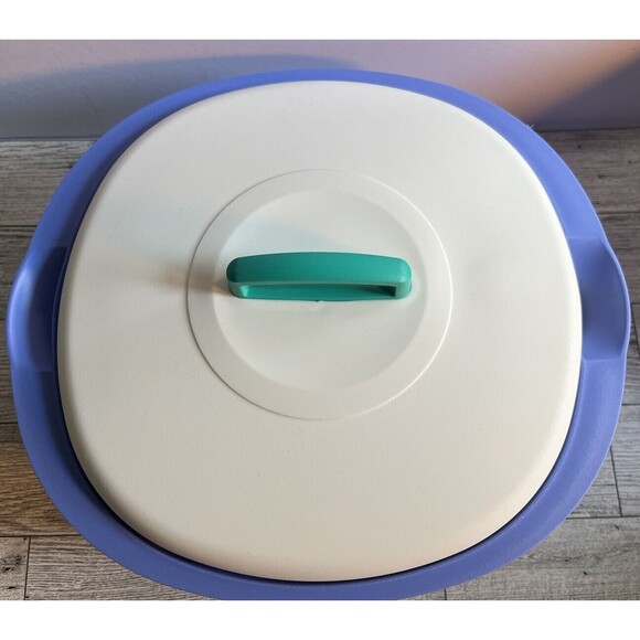 Tupperware Legacy Microwave Dish Soup Server #3186 7 1/2 Cups 1.8 Liter - Picture 2 of 6